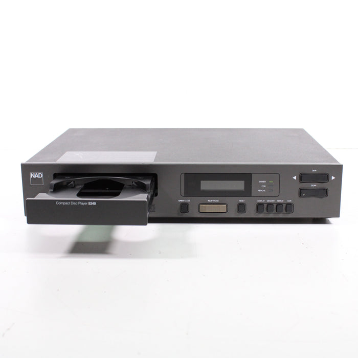 NAD 5240 Single CD Compact Disc Player (1987)-CD Players & Recorders-SpenCertified-vintage-refurbished-electronics