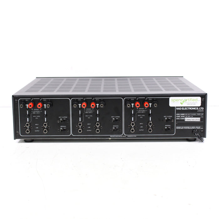 NAD 906 Multi Channel Power Amplifier (1992)-Power Amplifiers-SpenCertified-vintage-refurbished-electronics