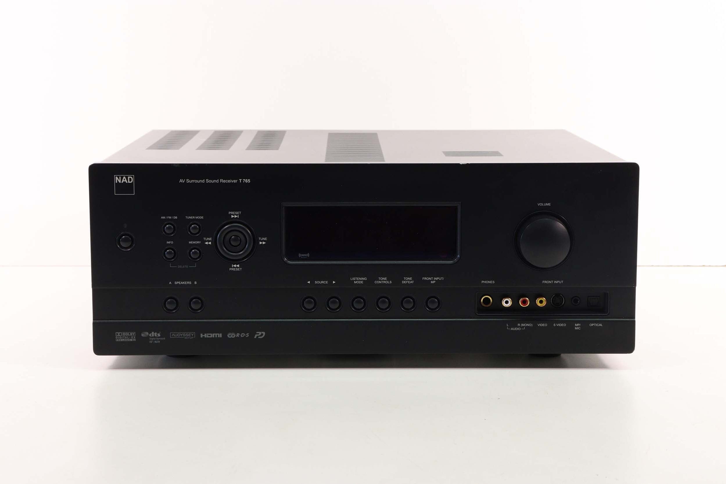 NAD T-765 AV Surround Sound Receiver (NO REMOTE) (HDMI Does Not Carry ...