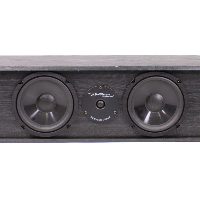 NHT Center Speaker Dual Woofer Black Home Theater Center Channel-Speakers-SpenCertified-vintage-refurbished-electronics