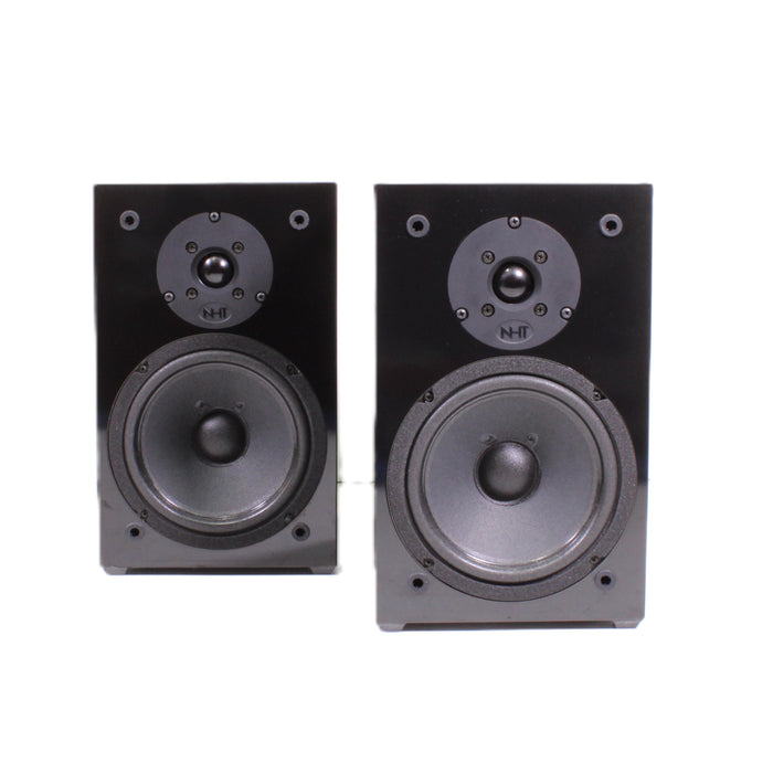 NHT SuperOne Bookshelf Speakers & SuperCenter Center Channel Home Theater Speaker Set-Speakers-SpenCertified-vintage-refurbished-electronics