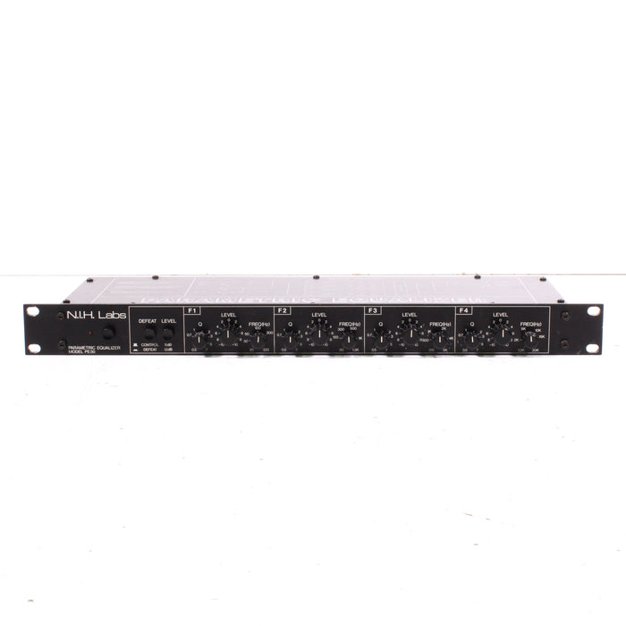 NIH Labs PE30 Rare High-Quality Parametric Equalizer 4 Bands-Equalizers-SpenCertified-vintage-refurbished-electronics