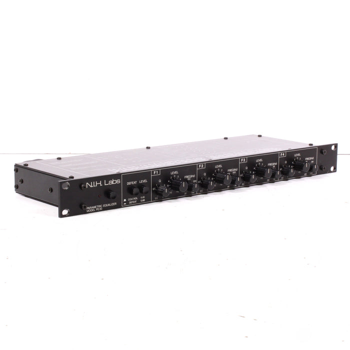 NIH Labs PE30 Rare High-Quality Parametric Equalizer 4 Bands-Equalizers-SpenCertified-vintage-refurbished-electronics