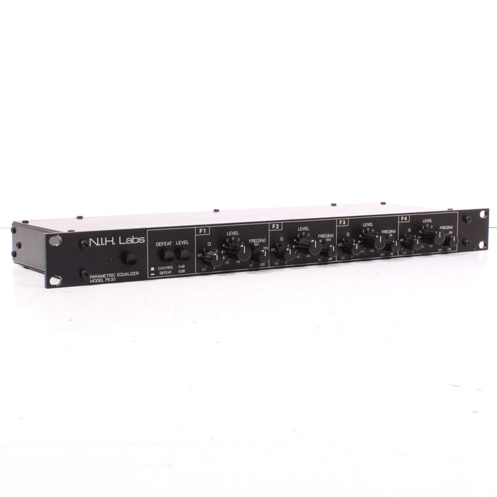 NIH Labs PE30 Rare High-Quality Parametric Equalizer 4 Bands-Equalizers-SpenCertified-vintage-refurbished-electronics