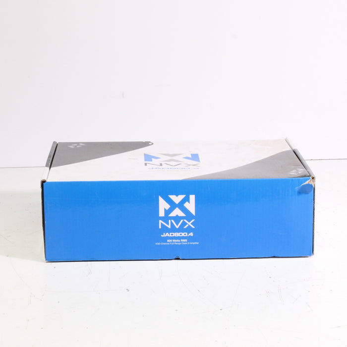 NVX JAD800.4 800W RMS 4/3/2 Channel Full Range Class D Car Amplifier (2018)-Speaker Accessories-SpenCertified-vintage-refurbished-electronics