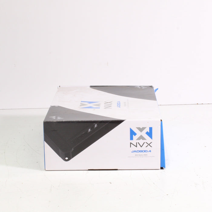 NVX JAD800.4 800W RMS 4/3/2 Channel Full Range Class D Car Amplifier (2018)-Speaker Accessories-SpenCertified-vintage-refurbished-electronics