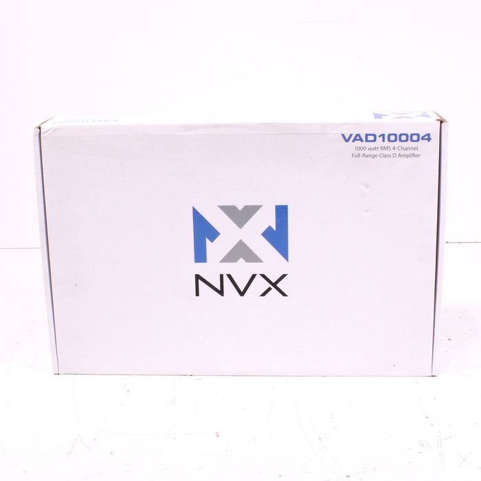 NVX VAD10004 1000W RMS 4-Channel Full-Range Class D Car Amplifier (2018)-Speaker Accessories-SpenCertified-vintage-refurbished-electronics