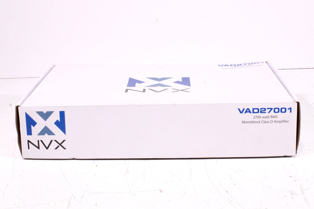 NVX VAD27001 2700W RMS 1-Ohm Stable Monoblock Car Amplifier (2018)-Speaker Accessories-SpenCertified-vintage-refurbished-electronics