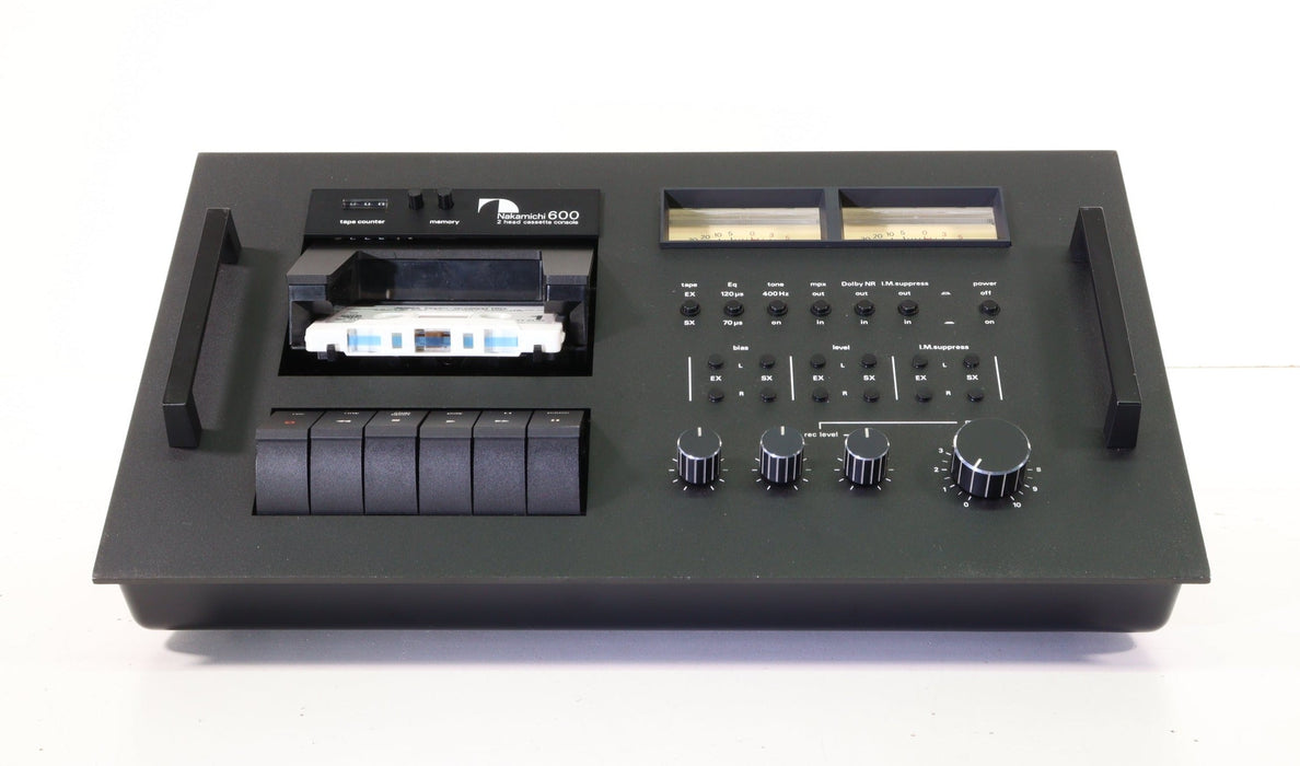 Nakamichi 600 2 Head Cassette Console Made in Japan-Cassette Players & Recorders-SpenCertified-vintage-refurbished-electronics