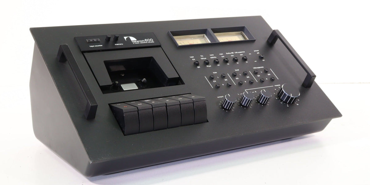 Nakamichi 600 2 Head Cassette Console Made in Japan — SpenCertified