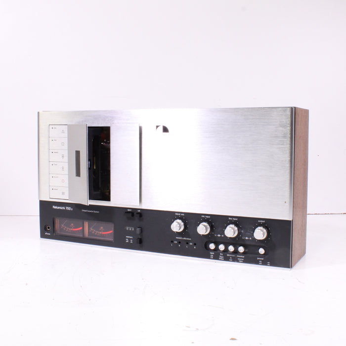 Nakamichi 700II “Tri-Tracer” Three Head Cassette Deck (1973-79)-Cassette Players & Recorders-SpenCertified-vintage-refurbished-electronics