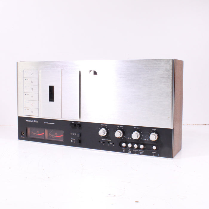 Nakamichi 700II “Tri-Tracer” Three Head Cassette Deck (1973-79)-Cassette Players & Recorders-SpenCertified-vintage-refurbished-electronics