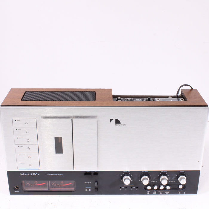 Nakamichi 700II “Tri-Tracer” Three Head Cassette Deck (1973-79)-Cassette Players & Recorders-SpenCertified-vintage-refurbished-electronics