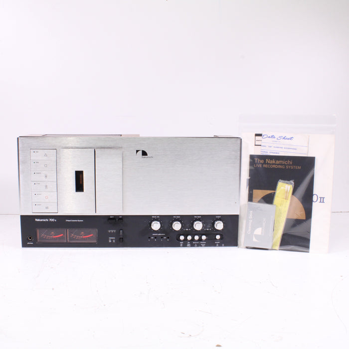 Nakamichi 700II “Tri-Tracer” Three Head Cassette Deck (1973-79)-Cassette Players & Recorders-SpenCertified-vintage-refurbished-electronics