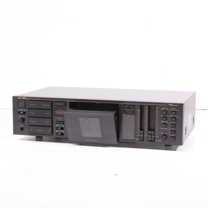 Nakamichi BX-300 Stereo Cassette Deck Three Head Dual Capstan (1984)-Cassette Players & Recorders-SpenCertified-vintage-refurbished-electronics