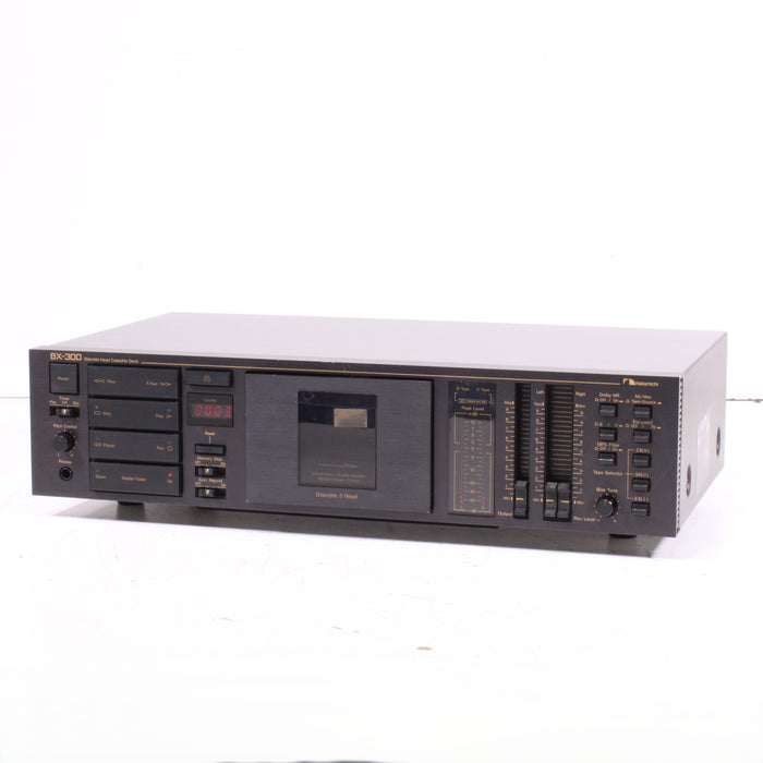 Nakamichi BX-300 Stereo Cassette Deck Three Head Dual Capstan (1984)-Cassette Players & Recorders-SpenCertified-vintage-refurbished-electronics