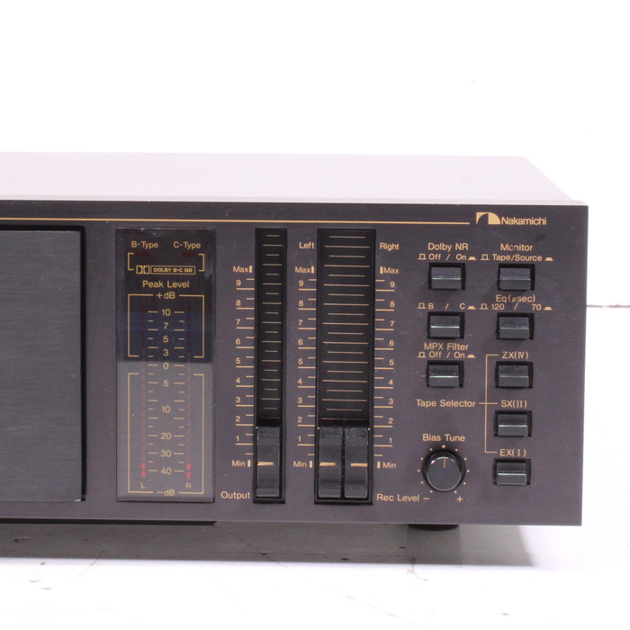 Nakamichi BX-300 Stereo Cassette Deck Three Head Dual Capstan (1984)-Cassette Players & Recorders-SpenCertified-vintage-refurbished-electronics