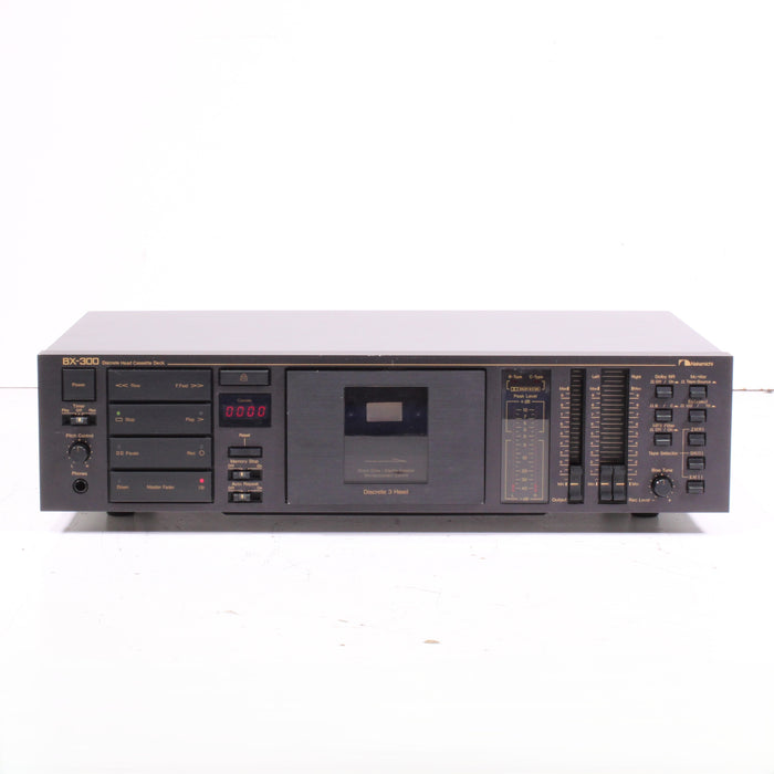 Nakamichi BX-300 Stereo Cassette Deck Three Head Dual Capstan (1984)-Cassette Players & Recorders-SpenCertified-vintage-refurbished-electronics