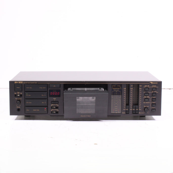 Nakamichi BX-300 Stereo Cassette Deck Three Head Dual Capstan (1984)-Cassette Players & Recorders-SpenCertified-vintage-refurbished-electronics