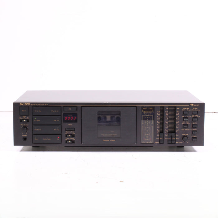 Nakamichi BX-300 Stereo Cassette Deck Three Head Dual Capstan (1984)-Cassette Players & Recorders-SpenCertified-vintage-refurbished-electronics