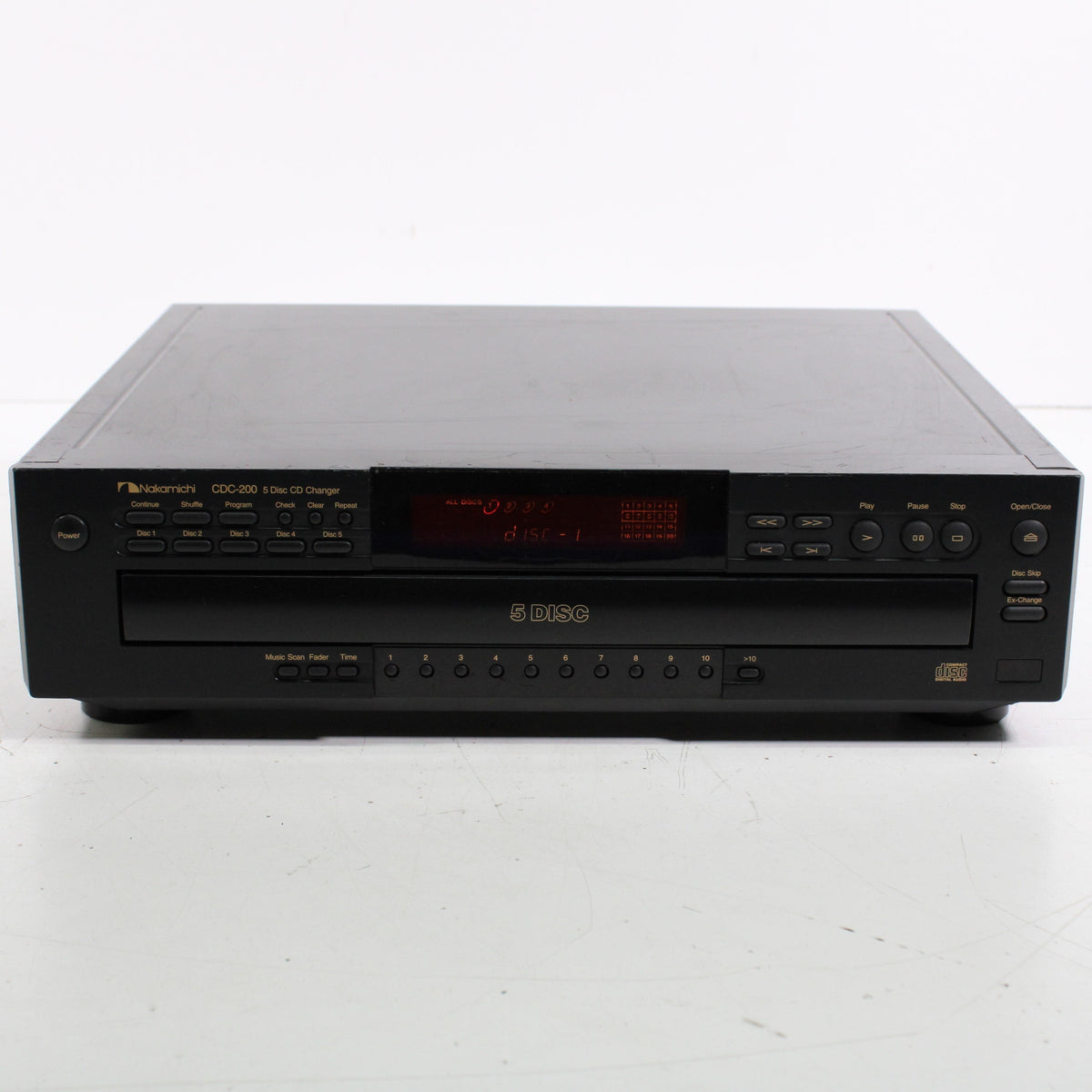 Nakamichi CDC-200 5-Disc Carousel CD Changer Player (1998