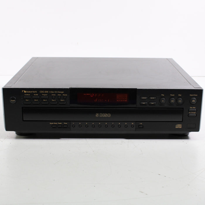 Nakamichi CDC-200 5-Disc Carousel CD Changer Player (1998)-CD Players & Recorders-SpenCertified-vintage-refurbished-electronics