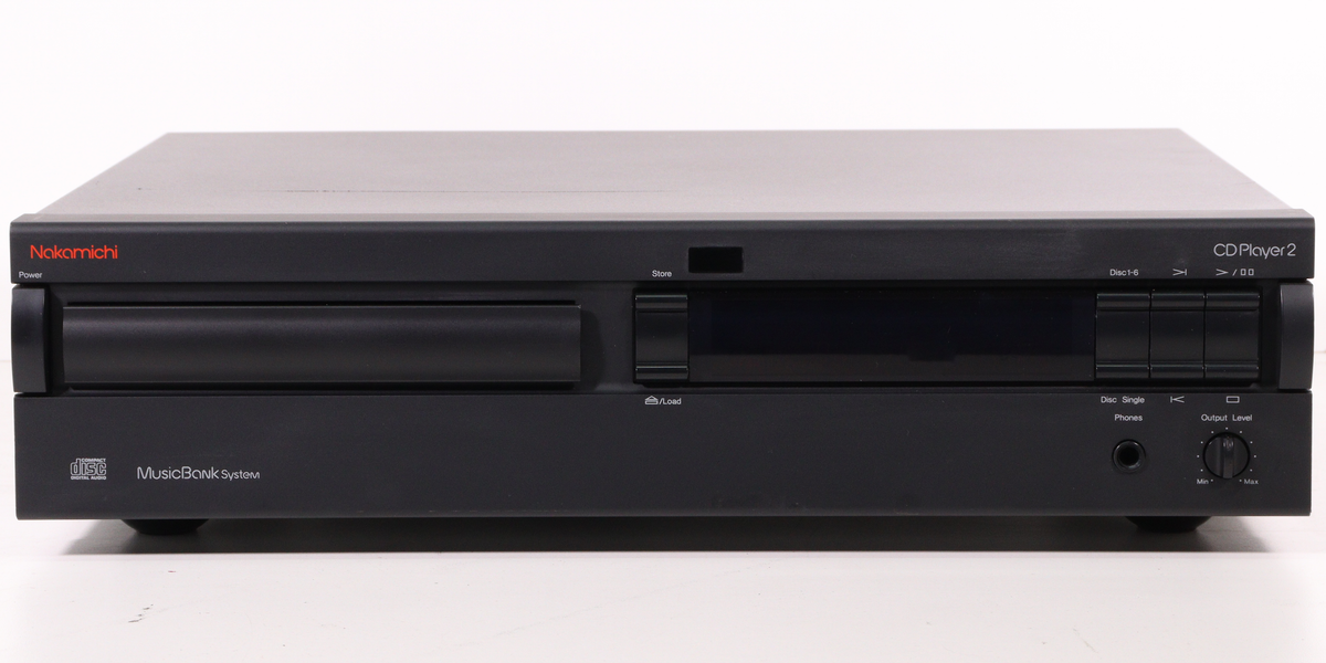 Nakamichi CDPlayer2 — MusicBank 7-Disc CD Player, Serviced, 1990