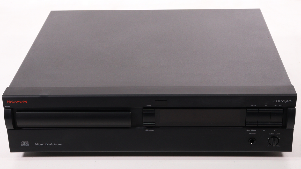 Nakamichi CDPlayer2 MusicBank System CD Player — SpenCertified Nakamichi CDPlayer2 MusicBank System CD Player — SpenCertified