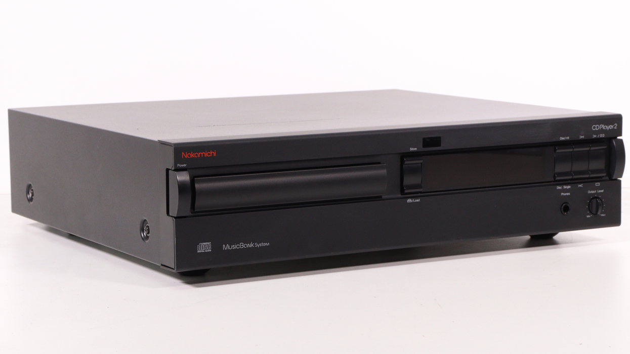 Nakamichi CDPlayer2 MusicBank System CD Player — SpenCertified Nakamichi CDPlayer2 MusicBank System CD Player — SpenCertified