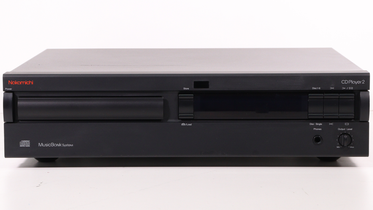 Nakamichi CDPlayer2 MusicBank System CD Player — SpenCertified Nakamichi CDPlayer2 MusicBank System CD Player — SpenCertified