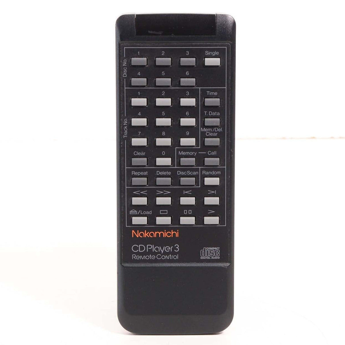 Nakamichi CDPlayer3 Remote Control for Compact Disc Player CDPlayer3 ...