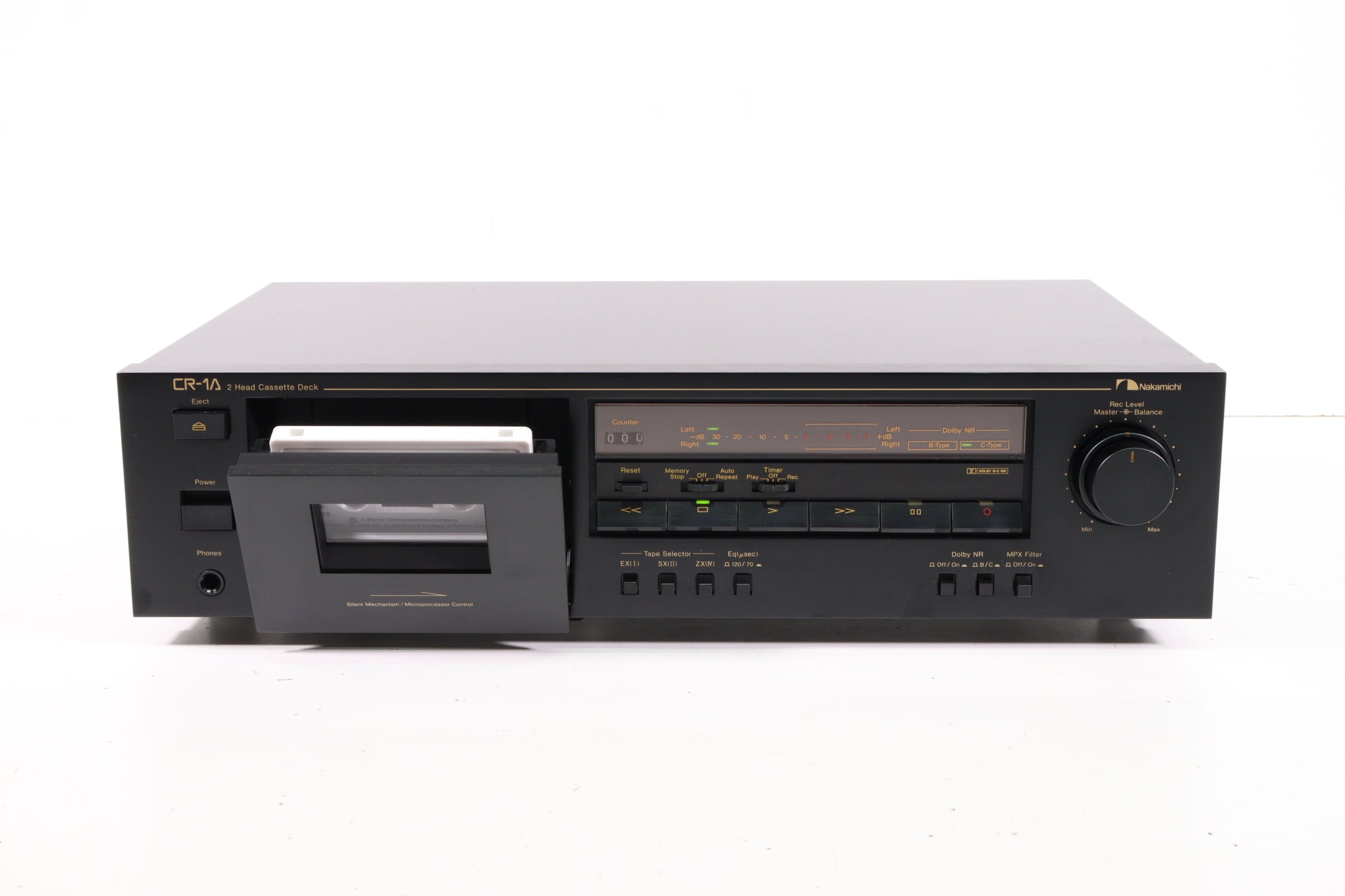 Nakamichi CR-1A 2-Head Single Cassette Deck