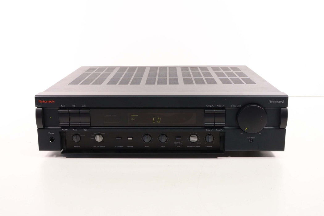 Nakamichi Cassette Deck 1.5/CDPlayer 3/Receiver 2 Bundle (With Remote)-Audio & Video Receivers-SpenCertified-vintage-refurbished-electronics