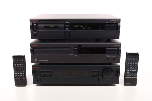 Nakamichi Cassette Deck 1.5/CDPlayer 3/Receiver 2 Bundle (With Remote)-Audio & Video Receivers-SpenCertified-vintage-refurbished-electronics