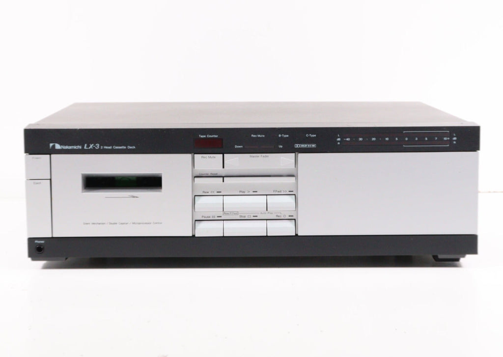 Nakamichi LX-3 2-Head Single Cassette Deck (AS IS - DOESN'T RECORD
