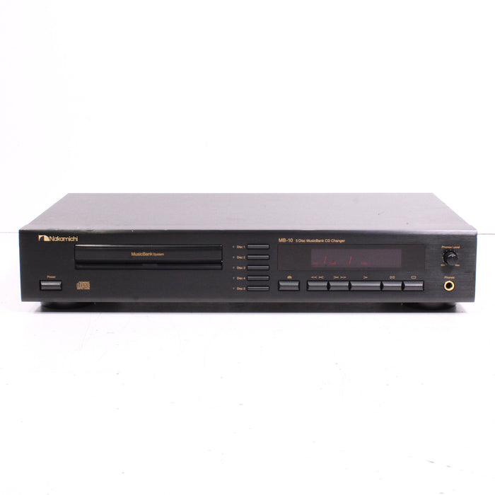 Nakamichi MB-10 5-Disc Musicbank CD Changer (1999)-CD Players & Recorders-SpenCertified-vintage-refurbished-electronics