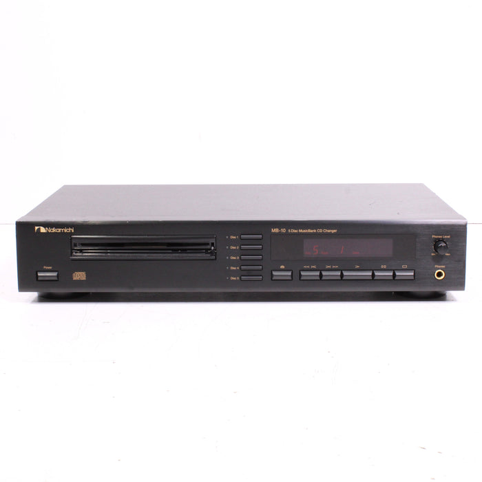 Nakamichi MB-10 5-Disc Musicbank CD Changer (1999)-CD Players & Recorders-SpenCertified-vintage-refurbished-electronics
