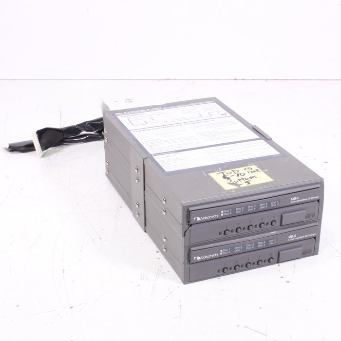 Nakamichi MB-K1000 CD Sampling Changer System Bundle (AS-IS)-Control System-SpenCertified-vintage-refurbished-electronics