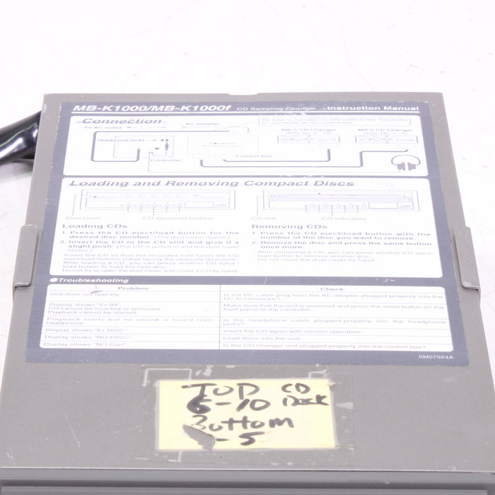 Nakamichi MB-K1000 CD Sampling Changer System Bundle (AS-IS)-Control System-SpenCertified-vintage-refurbished-electronics