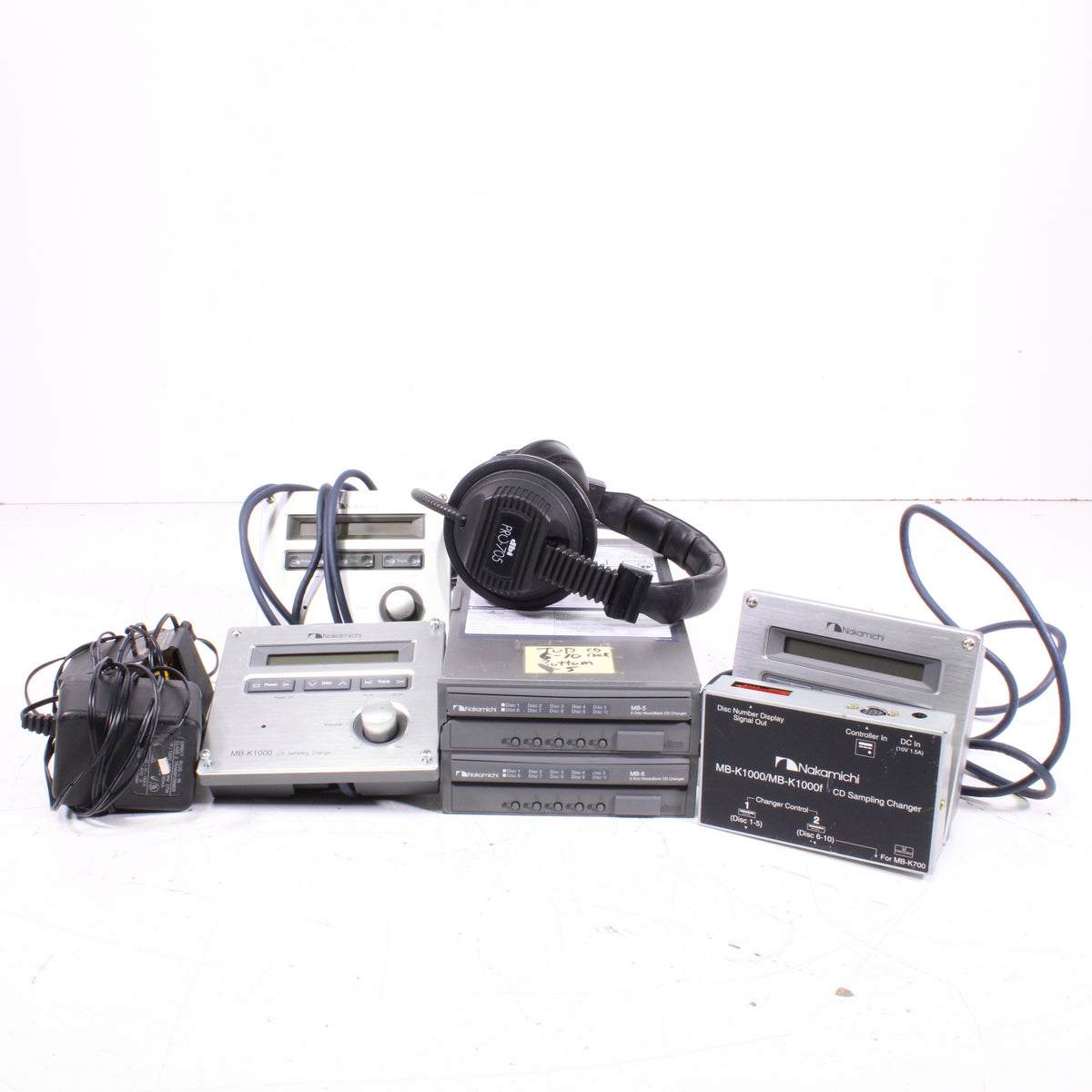 Nakamichi MB-K1000 CD Sampling Changer System Bundle (AS-IS