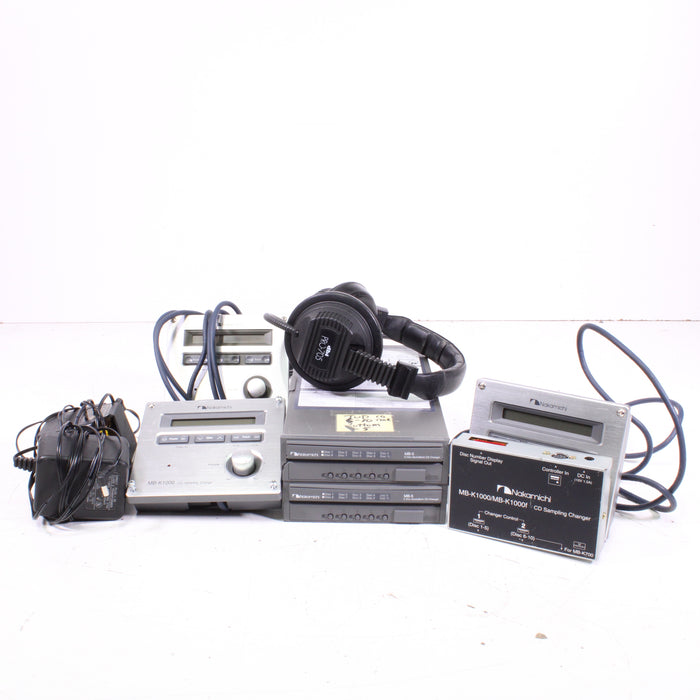 Nakamichi MB-K1000 CD Sampling Changer System Bundle (AS-IS)-Control System-SpenCertified-vintage-refurbished-electronics