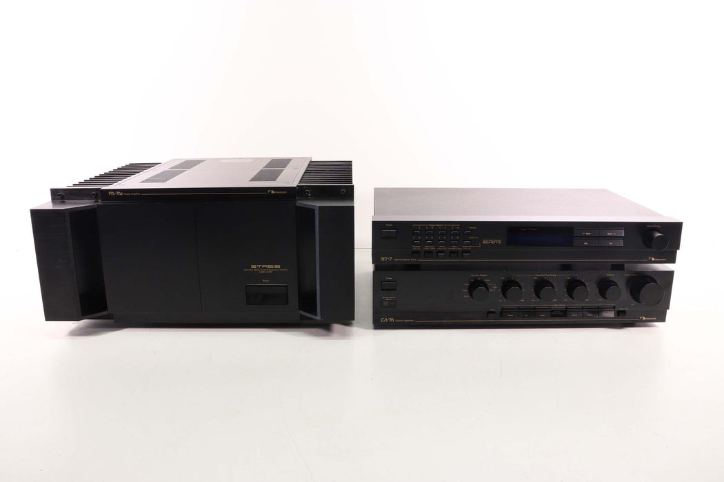 Nakamichi PA-7A II/ST-7/CA-7A Bundle (With Remote)-Audio Amplifiers-SpenCertified-vintage-refurbished-electronics