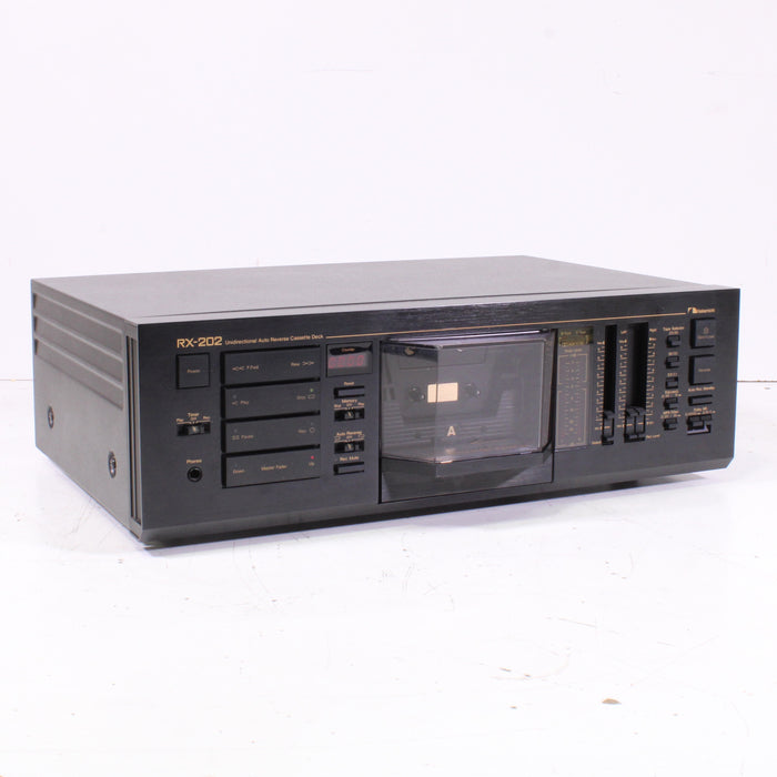 Nakamichi RX-202 Two Head Auto Reverse Stereo Cassette Deck (1982-93)-Cassette Players & Recorders-SpenCertified-vintage-refurbished-electronics
