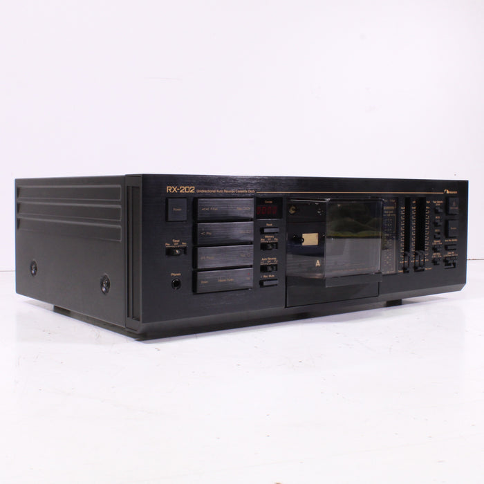 Nakamichi RX-202 Two Head Auto Reverse Stereo Cassette Deck (1982-93)-Cassette Players & Recorders-SpenCertified-vintage-refurbished-electronics