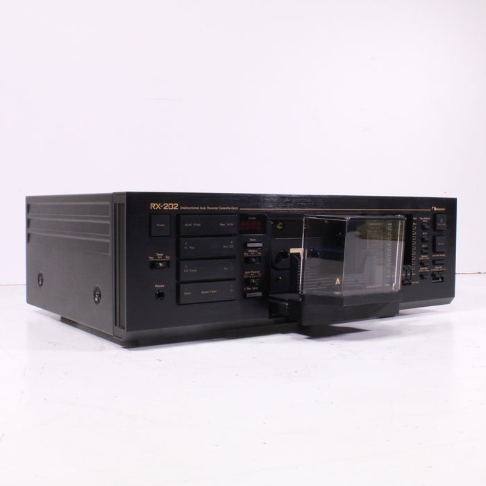 Nakamichi RX-202 Two Head Auto Reverse Stereo Cassette Deck (1982-93)-Cassette Players & Recorders-SpenCertified-vintage-refurbished-electronics