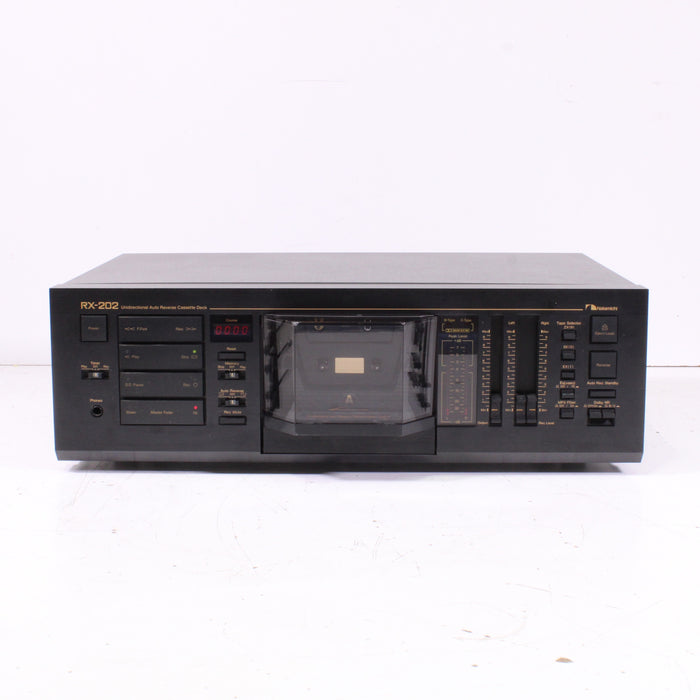 Nakamichi RX-202 Two Head Auto Reverse Stereo Cassette Deck (1982-93)-Cassette Players & Recorders-SpenCertified-vintage-refurbished-electronics
