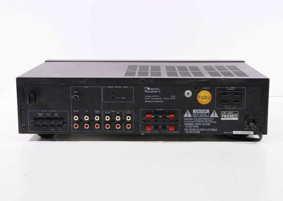 Amplificateur Nakamichi RE-3 révisé - Photo, audio & vidéo Amplificateur Nakamichi RE-3 révisé - Photo, audio & vidéo