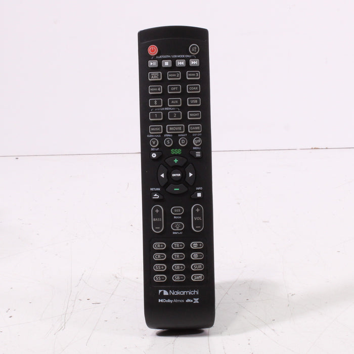 Nakamichi Remote Control for Shockwafe Elite 7.2 SSE Soundbar-Remote Controls-SpenCertified-vintage-refurbished-electronics