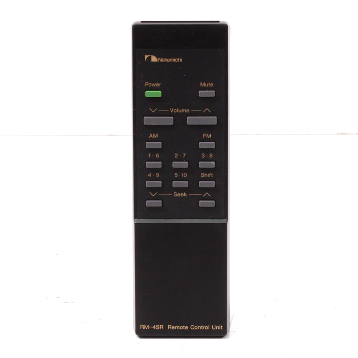 Nakamichi SR-4A STASIS Stereo Receiver with Remote-Audio & Video Receivers-SpenCertified-vintage-refurbished-electronics