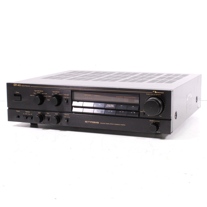 Nakamichi SR-4A STASIS Stereo Receiver with Remote-Audio & Video Receivers-SpenCertified-vintage-refurbished-electronics